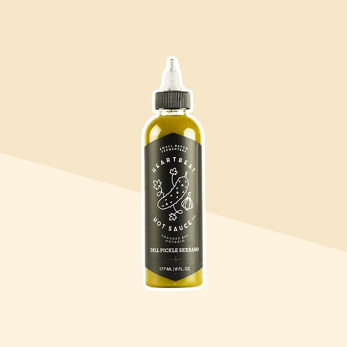 Heartbeat Hot Sauce Dill Pickle Serrano
