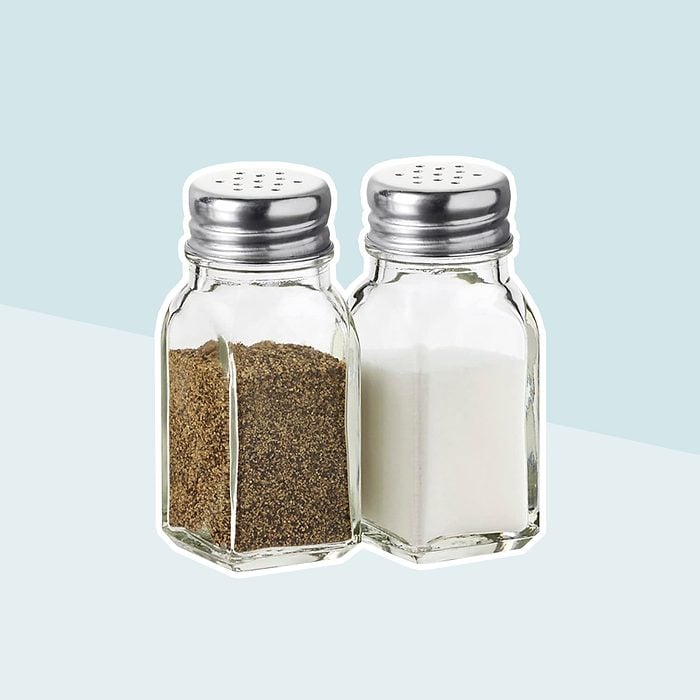 Salt And Pepper Shakers Glass Set