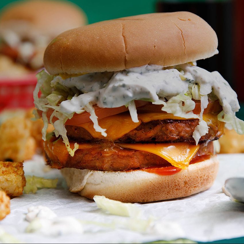 Tofurky Burger