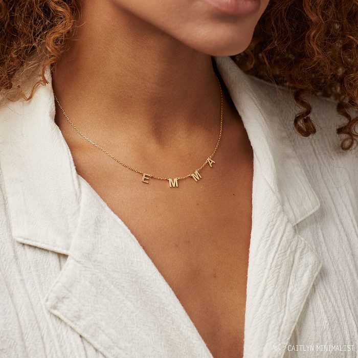 Letter Necklace