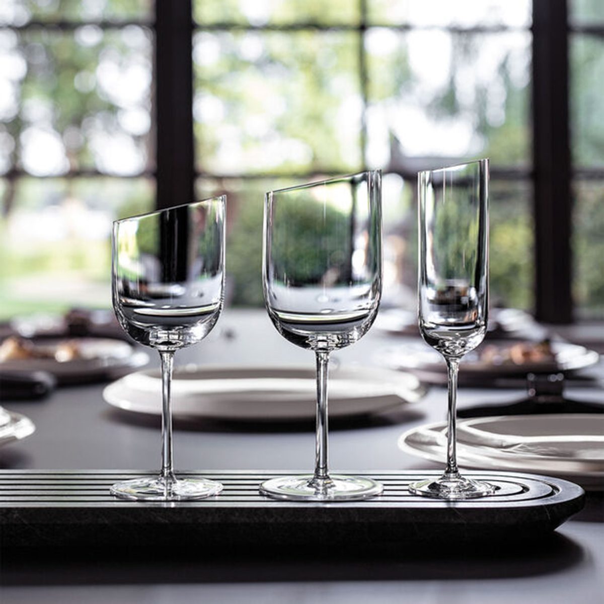 Newmoon Champagne Flutes 2