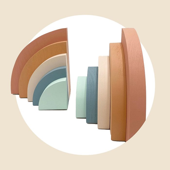 rainbow Book Ends