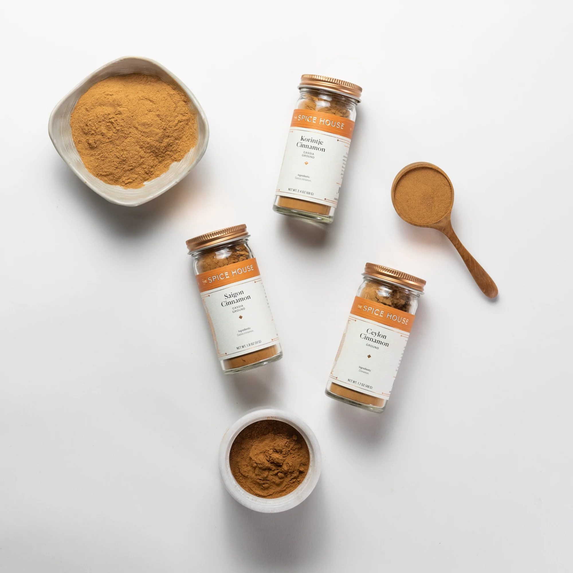 Cinnamon Variety Set Ecomm Via Thespicehouse.com