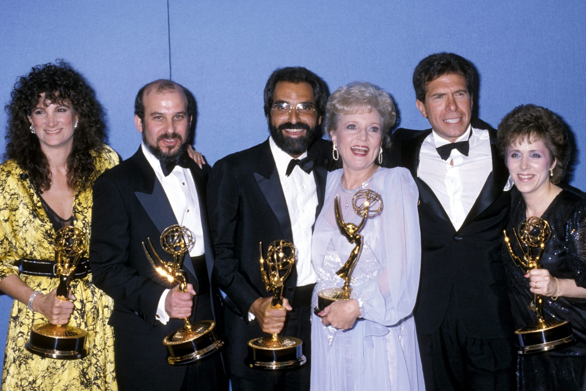 Betty White and the writers of