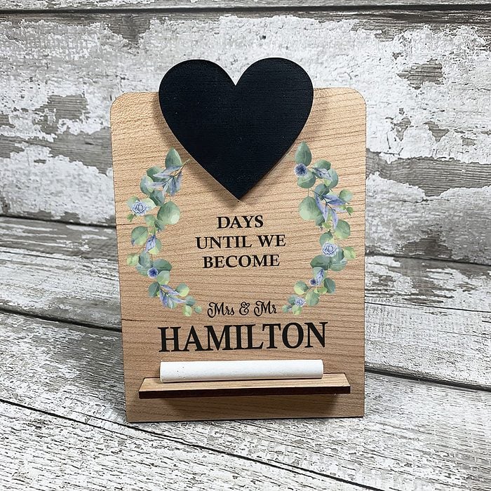Wedding Countdown Calendar