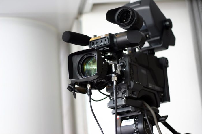 professional video camera