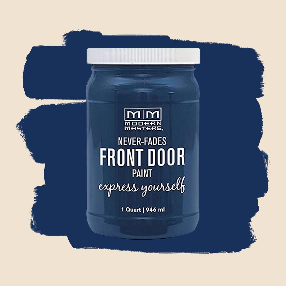 Modern Masters Calm Front Door Paint