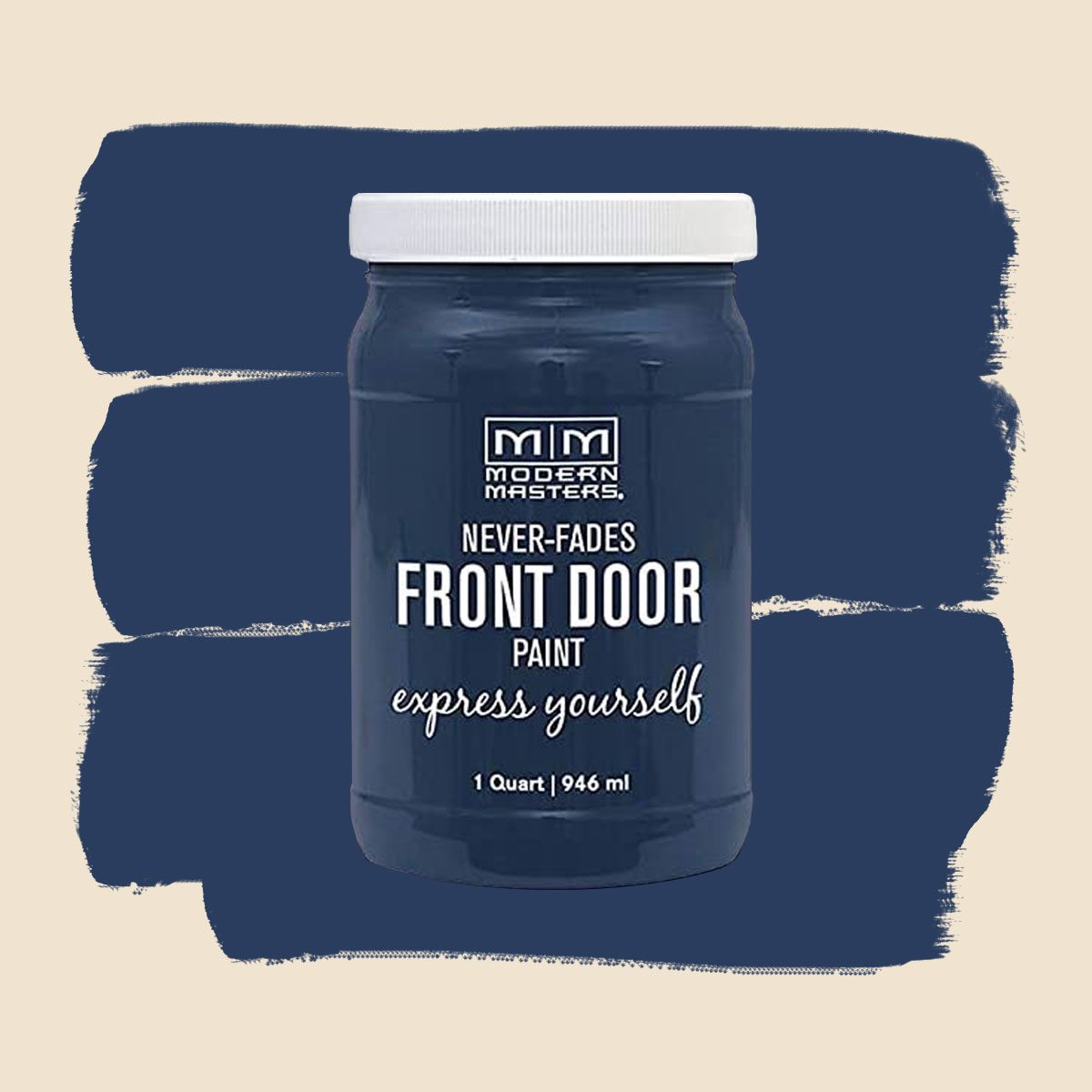 Modern Masters Serene Front Door Paint