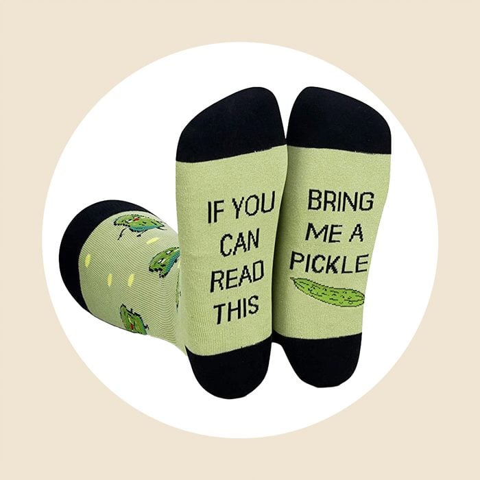 Pickle Socks Via Amazon