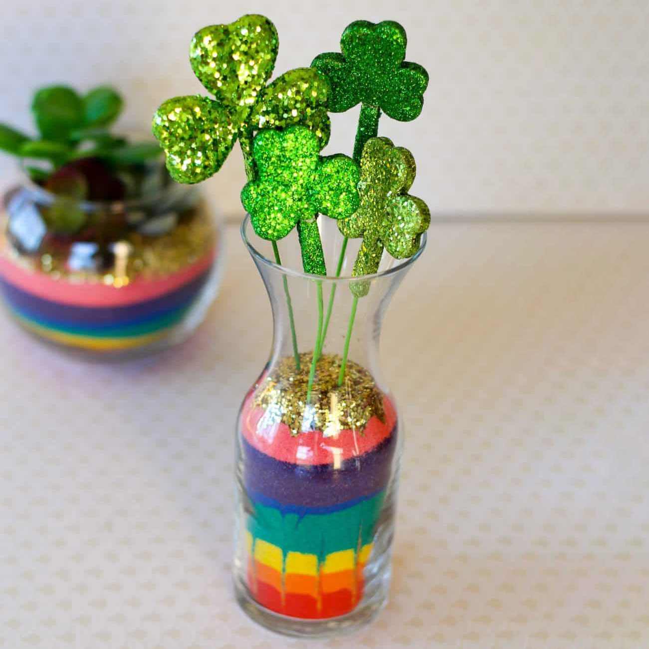 Rainbow Sand Art Terrarium