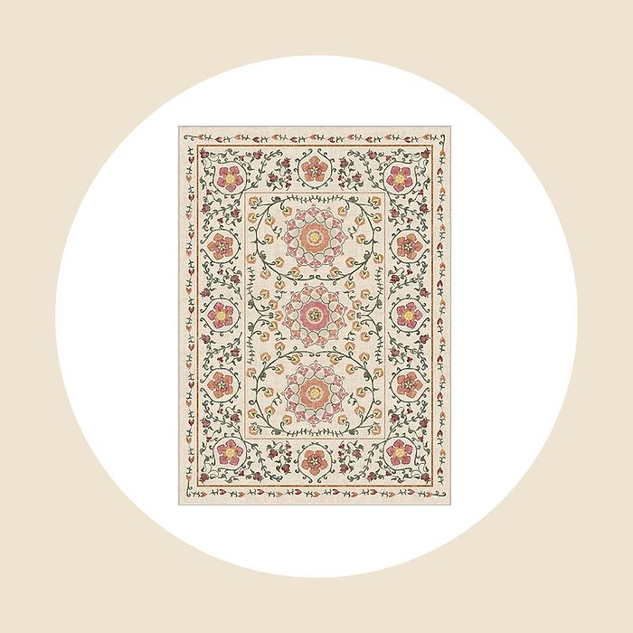 Suzani Coral Rug