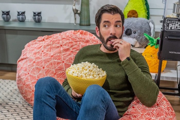Drew Eating Popcorn