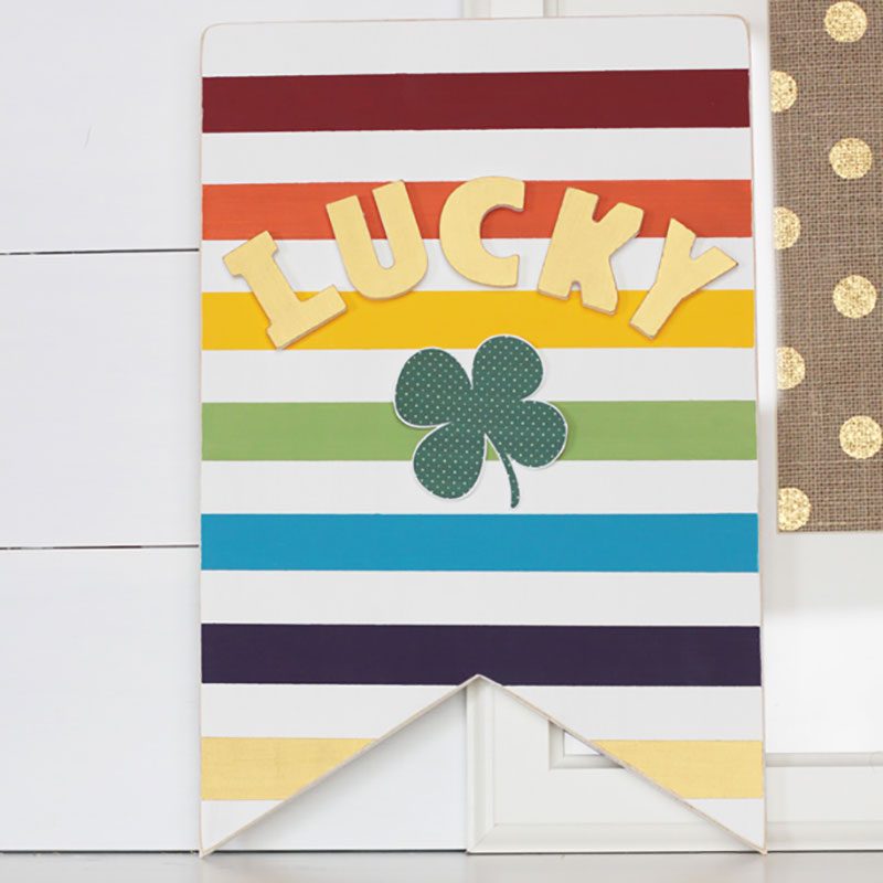 Lucky Rainbow Sign