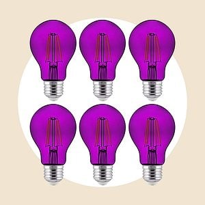Bluex Bulbs Purple Lightbulbs Via Walmart.com Ecomm