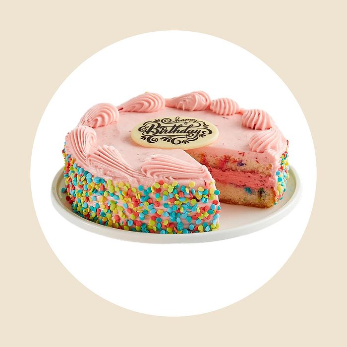 Strawberry Funfetti Cake