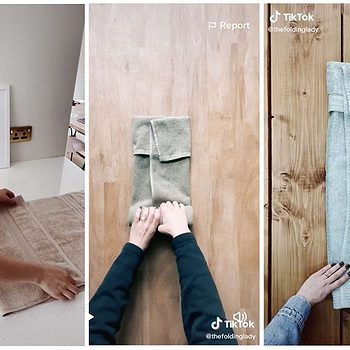 The Folding Lady Towel Tiktok Trio