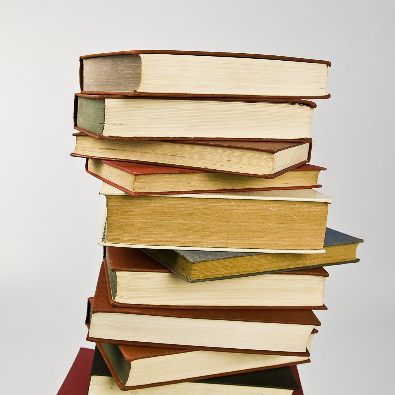 Pile of old books