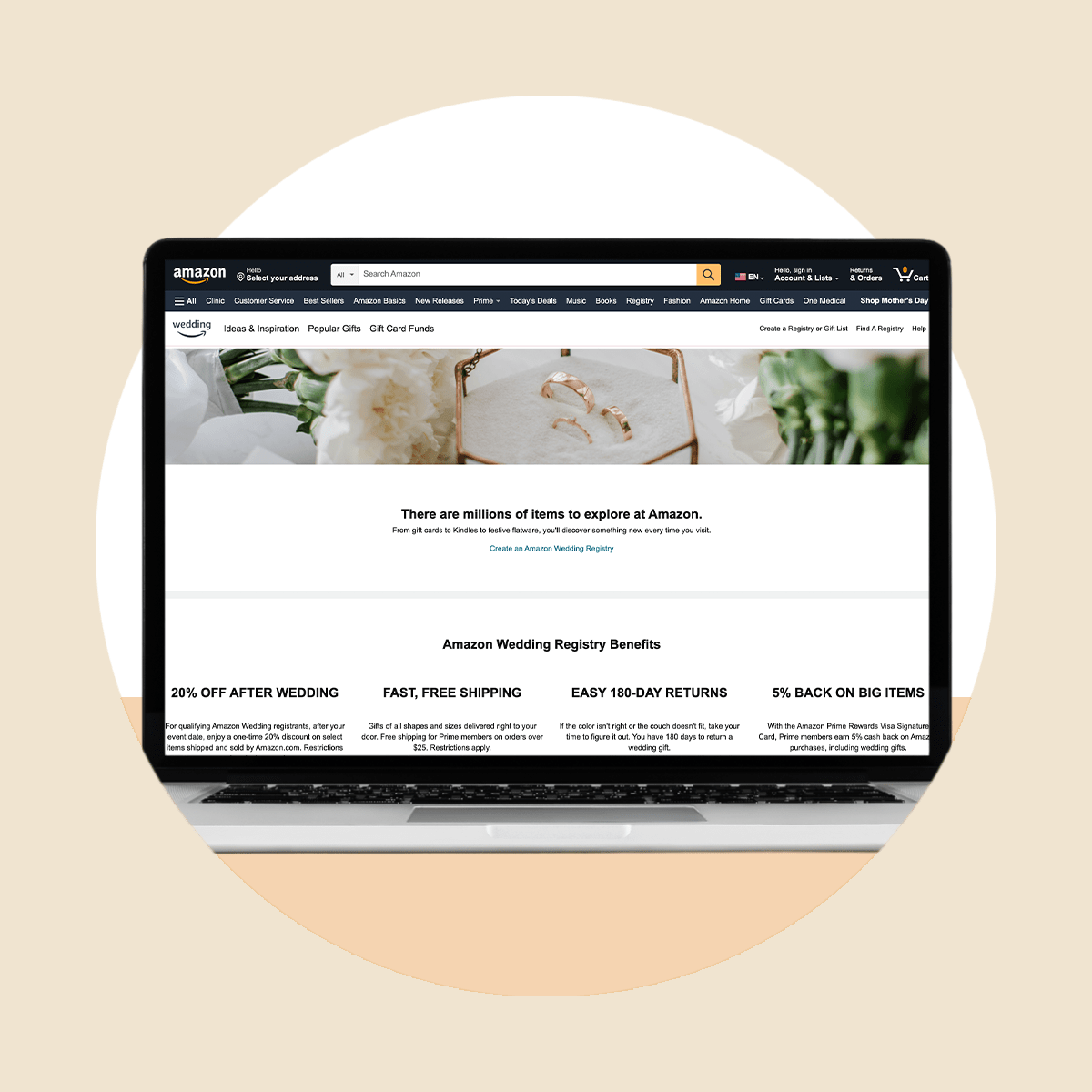 Amazon Wedding Registry