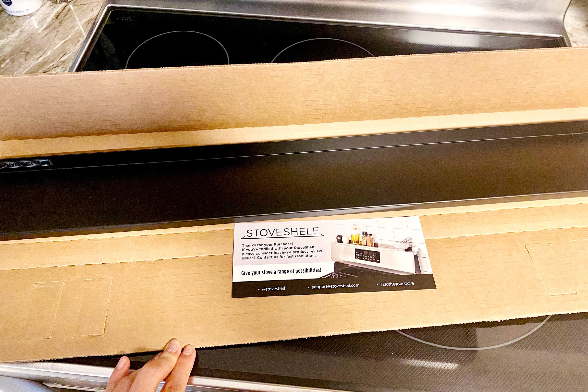 Stove Shelf