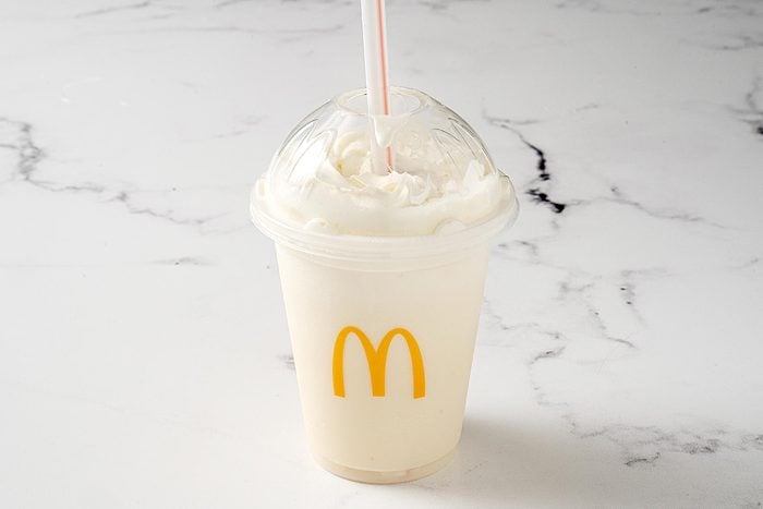 Mcdonalds milkshake