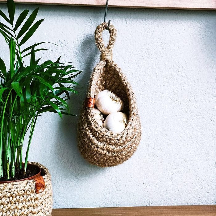 Jute Hanging Onion Wall Basket Ecomm Via Etsy.com