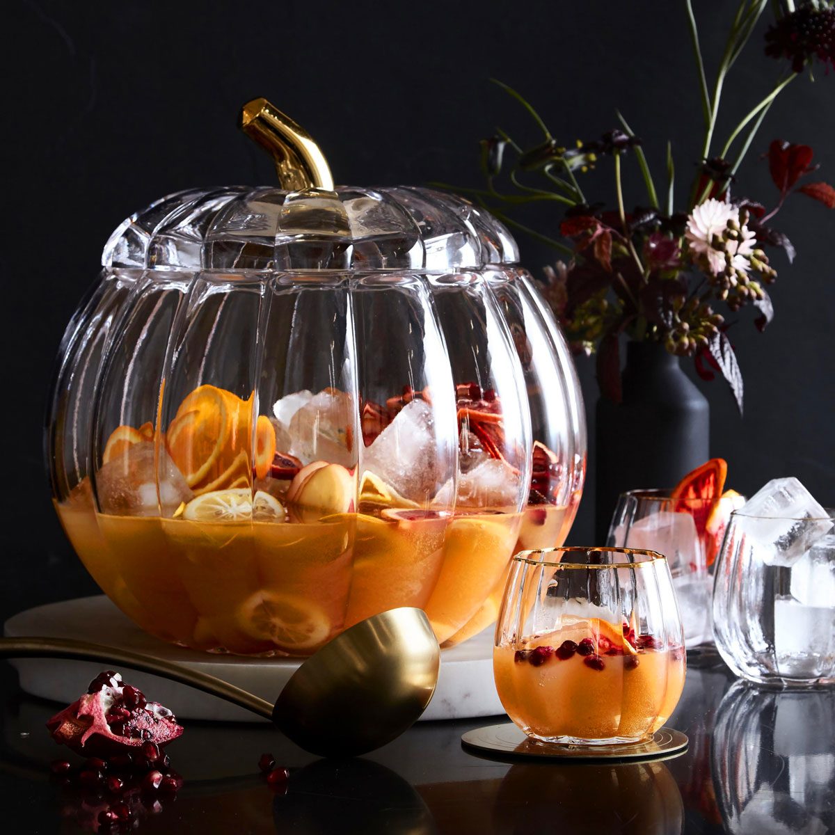Pumpkin Punch Bowl