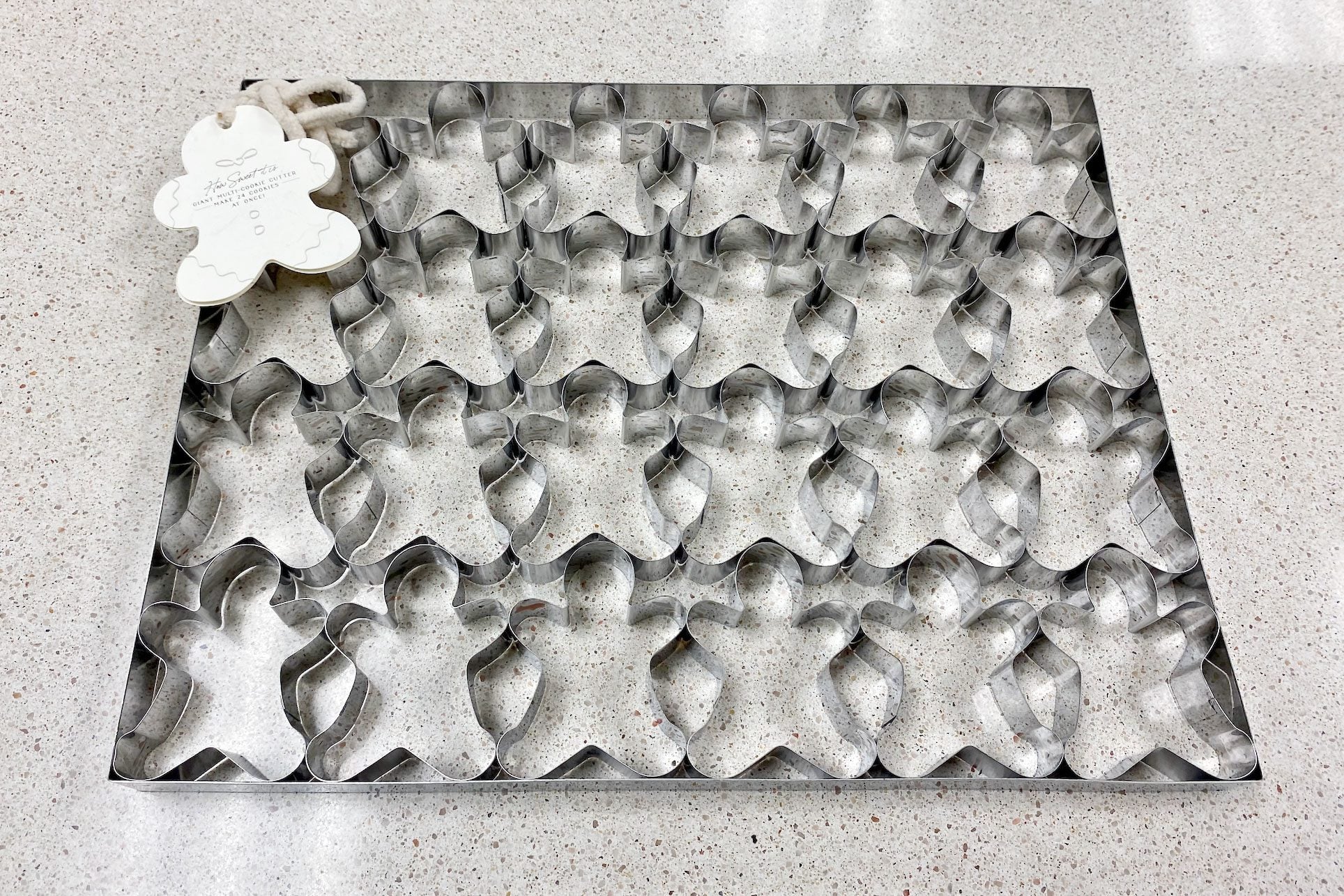 giant gingerbread cookie cutter