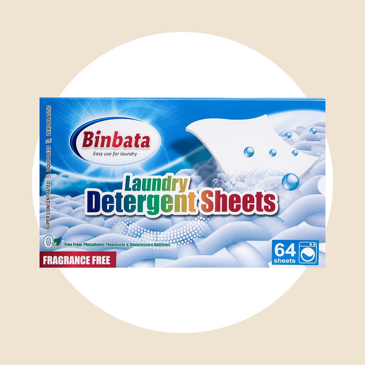 Binbata Laundry Detergent Sheets