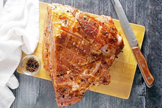 scored ham