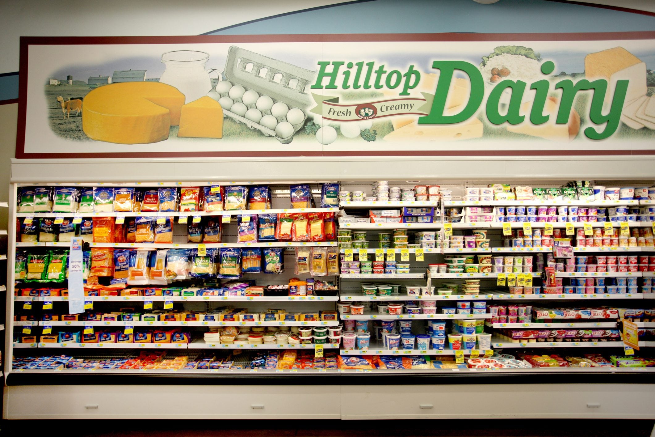 Dairy department