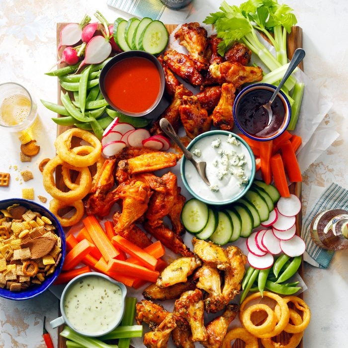 Wing And Snack Board