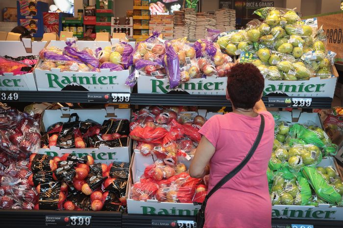 Aldi fruit section