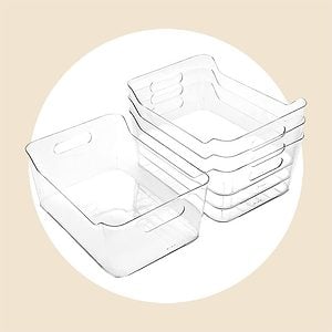 Clear Storage Bins