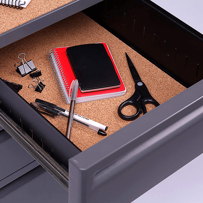 Con Tact Cork Shelf And Drawer Liner