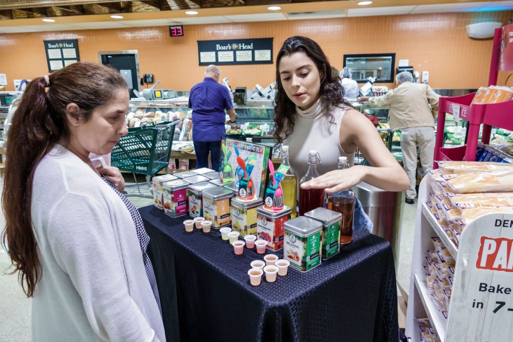 Florida, Milams Supermarket, Sanctuary Exotic Tea, free samples