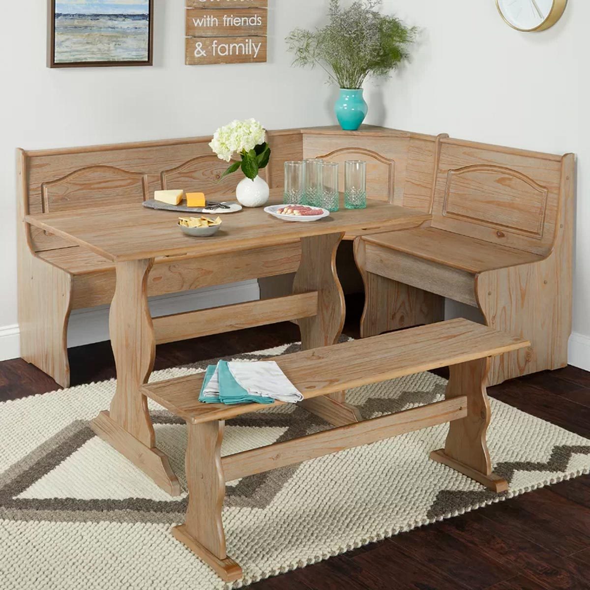August Grove Padstrow 5 Person Breakfast Nook