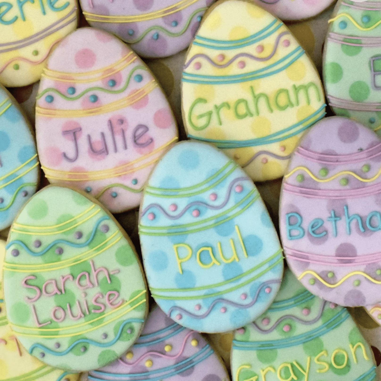 Easter Egg Cookies