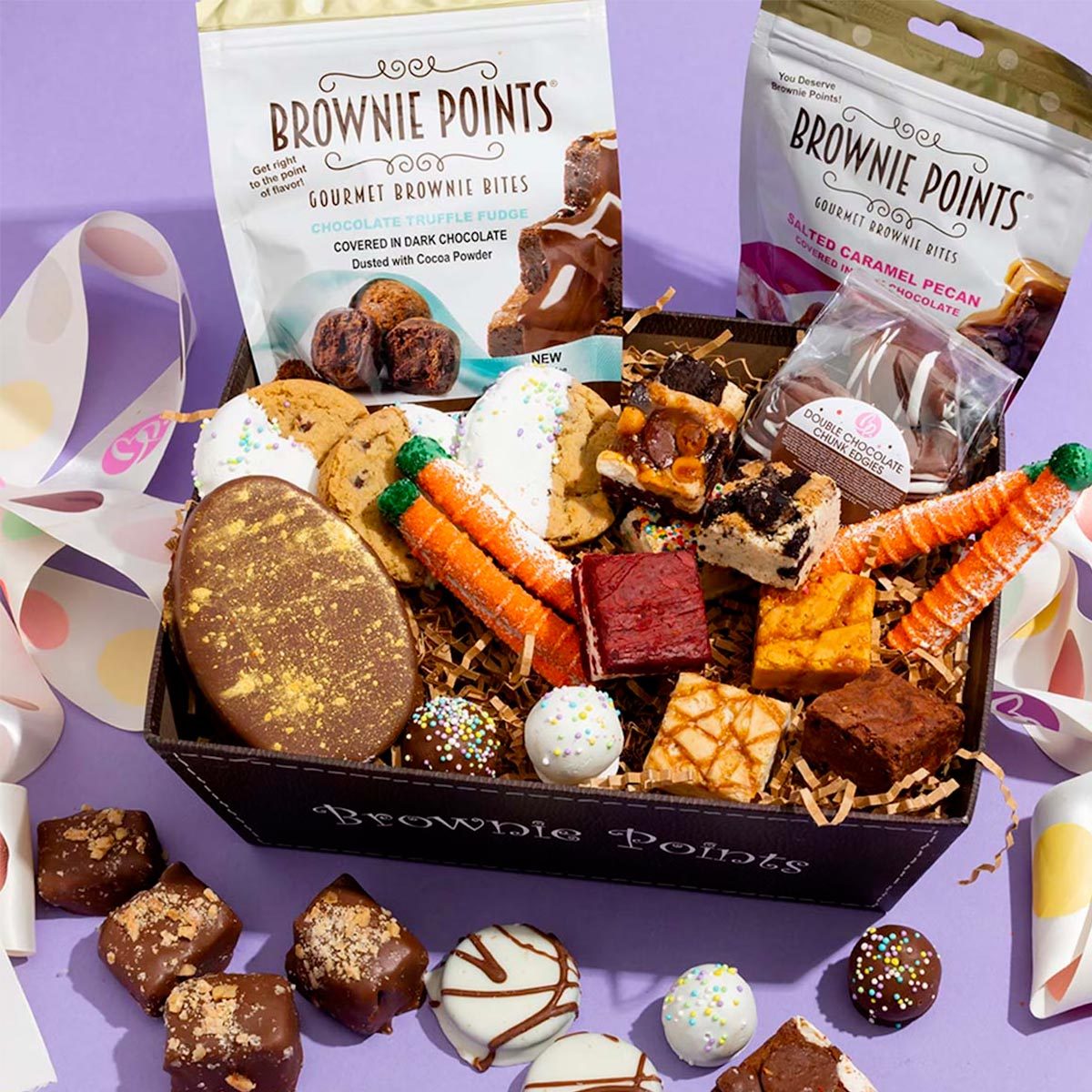 Easter Golden Egg Gift Basket