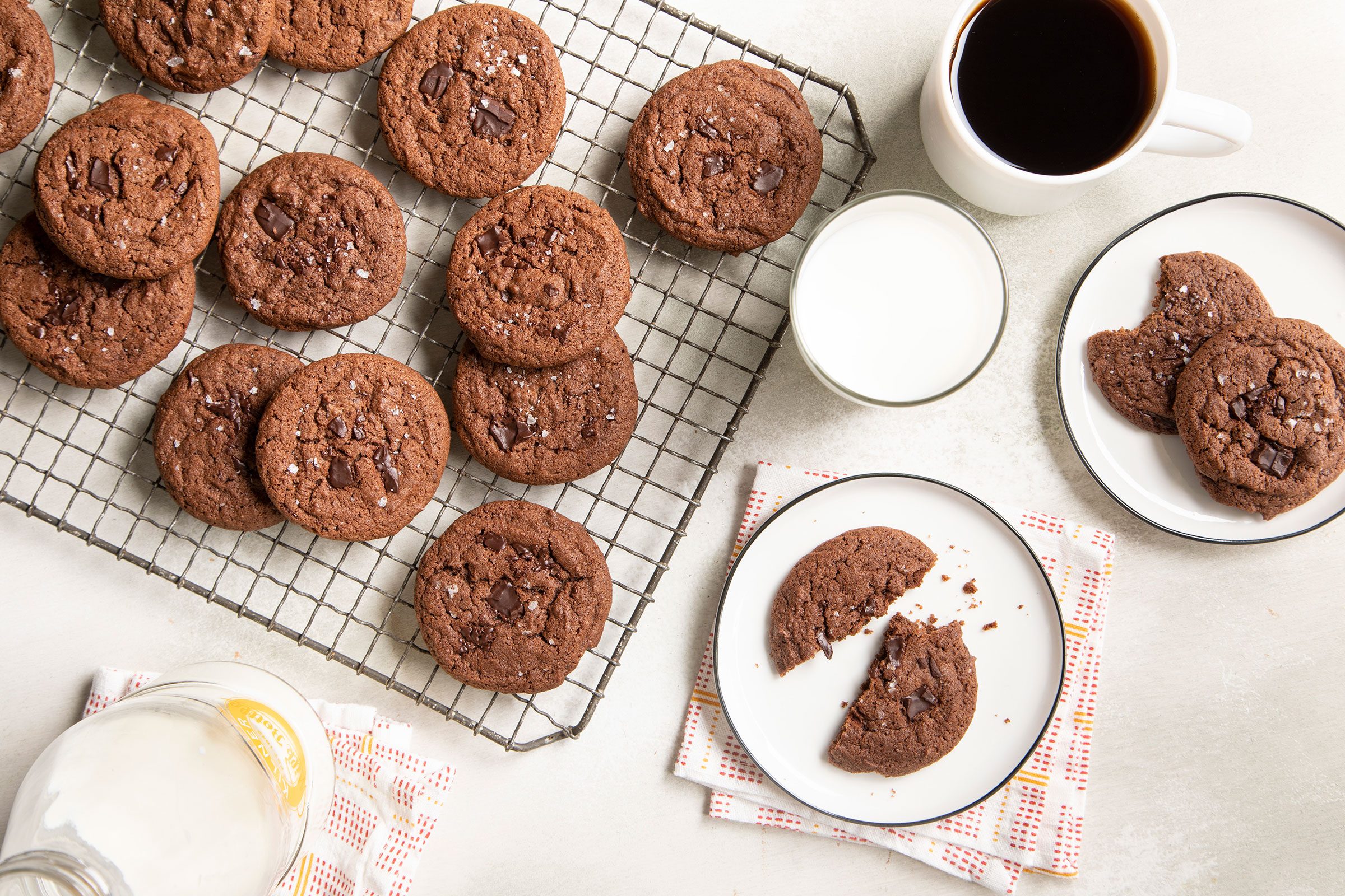 Chocolatey Espresso Cookies