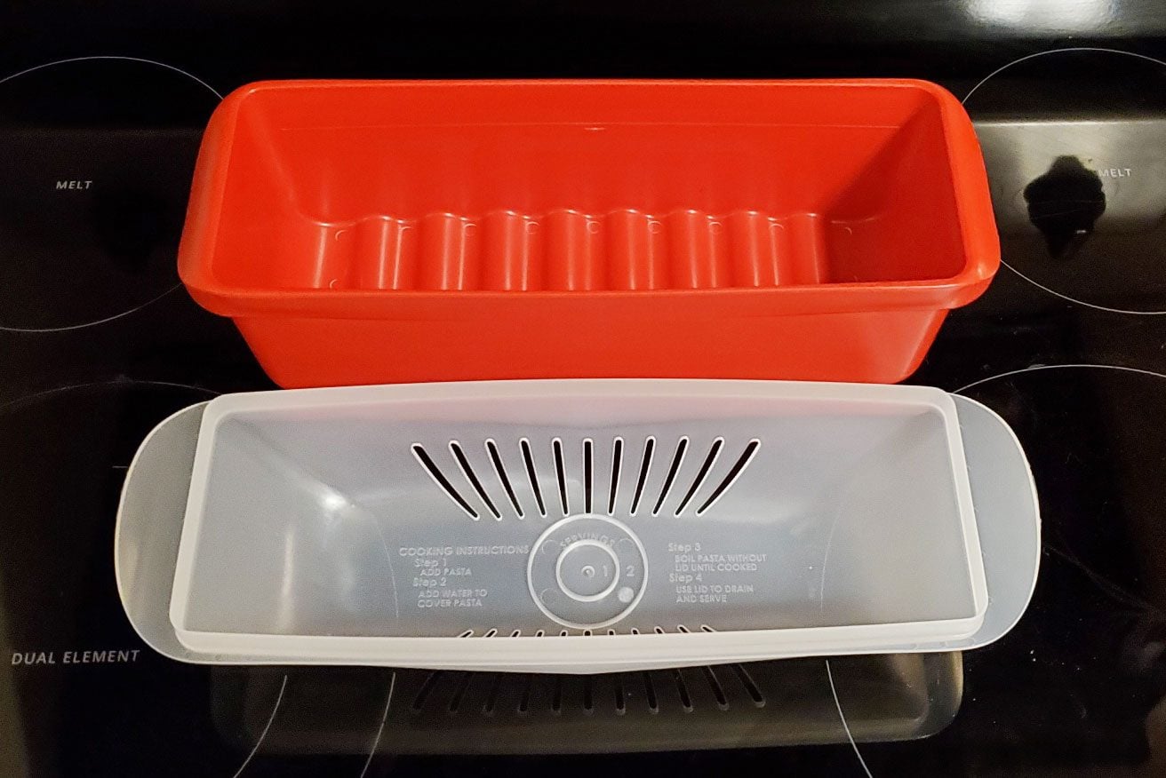 Nordic Ware microwave pasta cooker