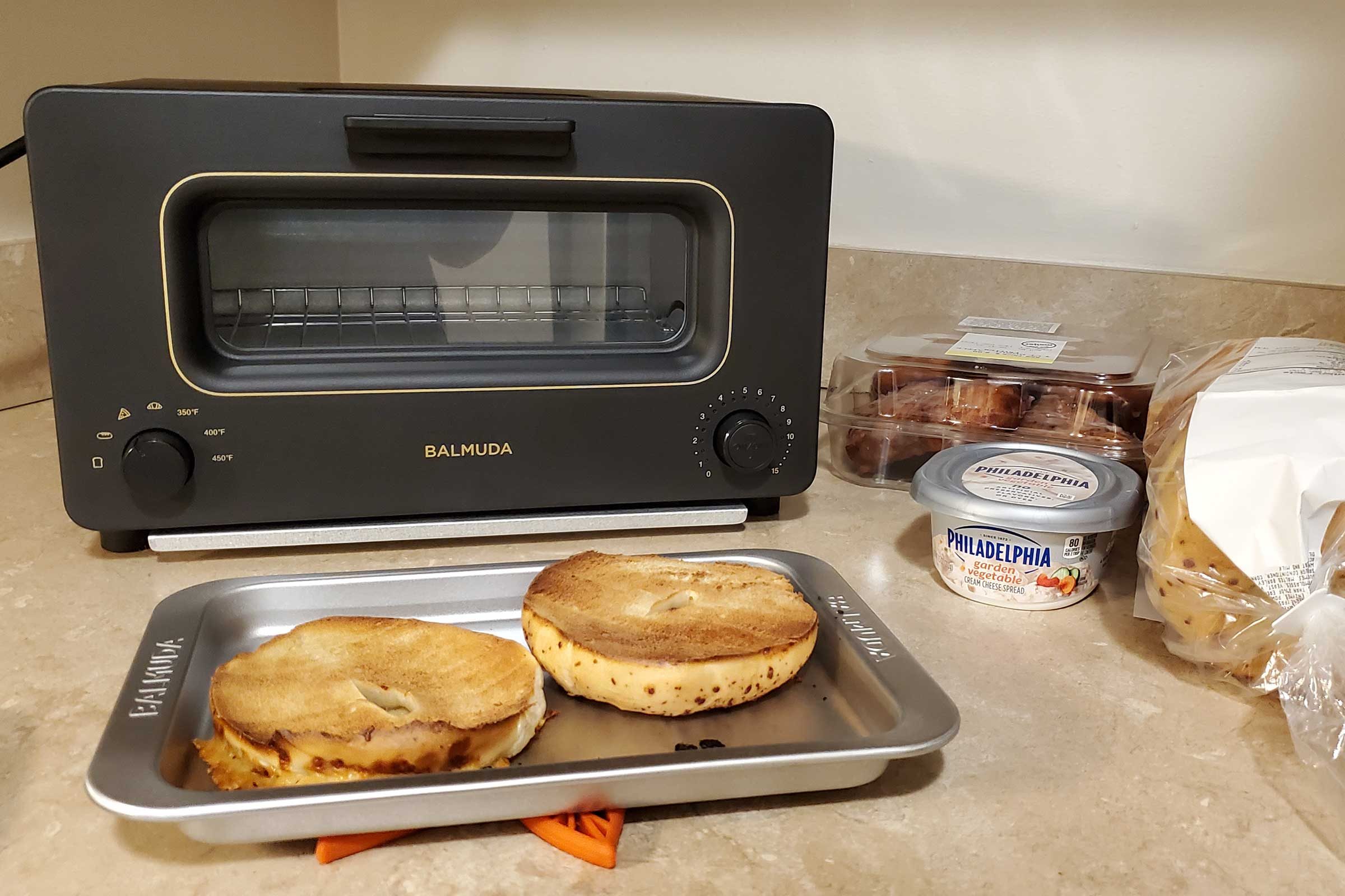 Balmuda The Toaster bagel