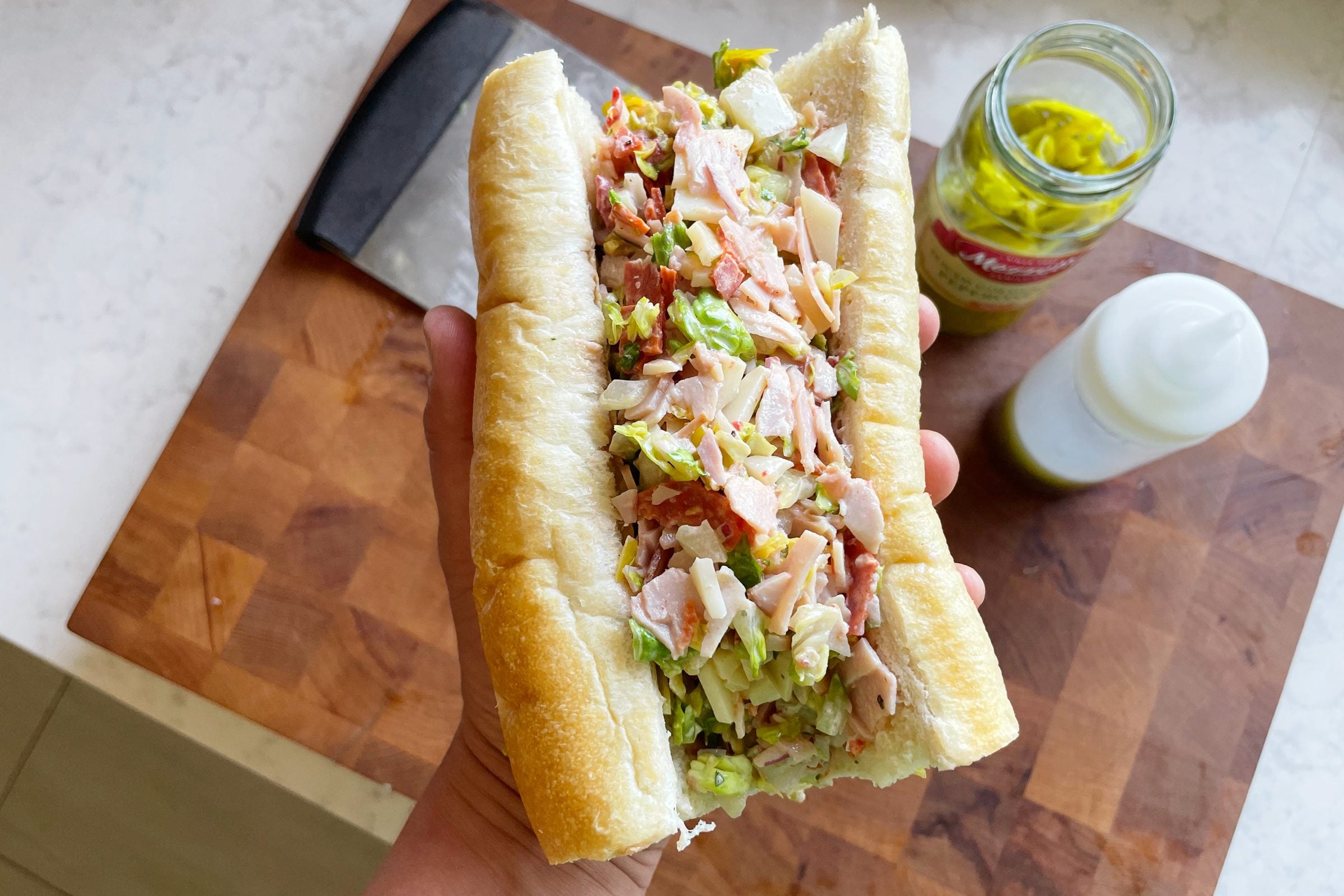 How to Make the Viral Chopped Italian Sandwich from TikTok