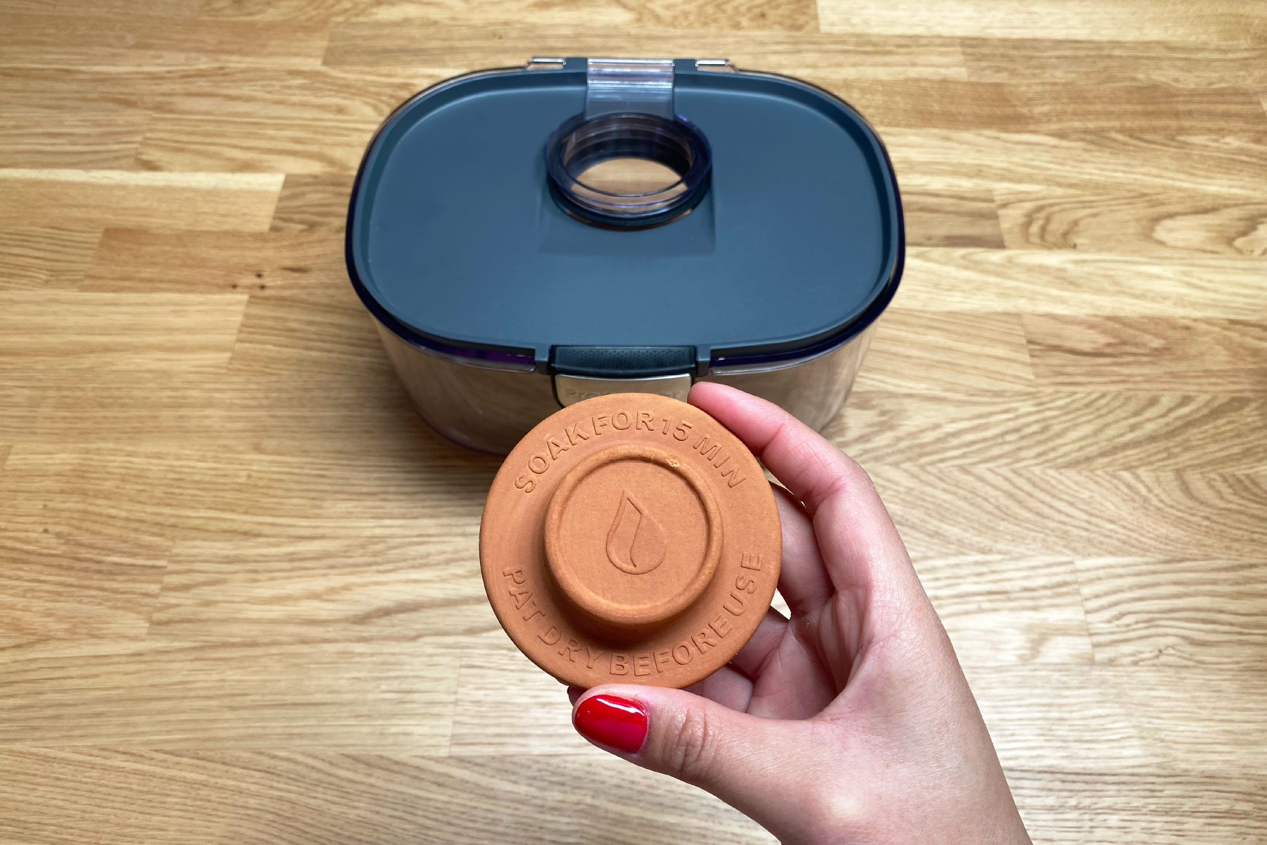 Cookie box air stopper