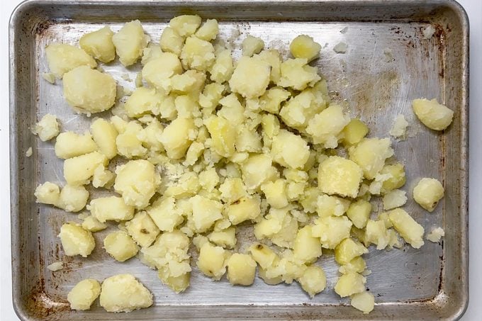 Lay Out Potatoes For Tiktok Crispy Potatoes Risa Lichtman For Toh