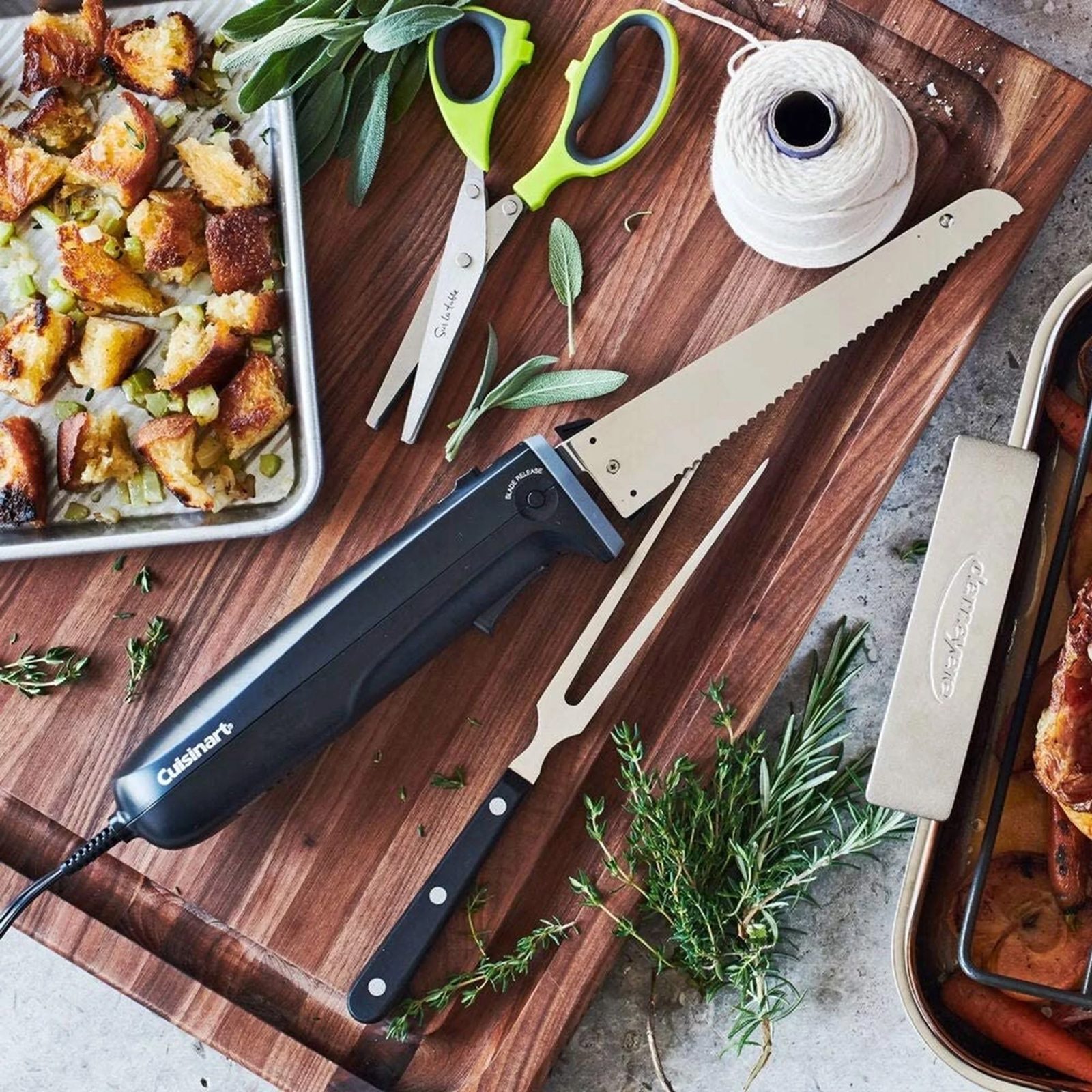 Cuisinart Electric Knife Set with Cutting Board