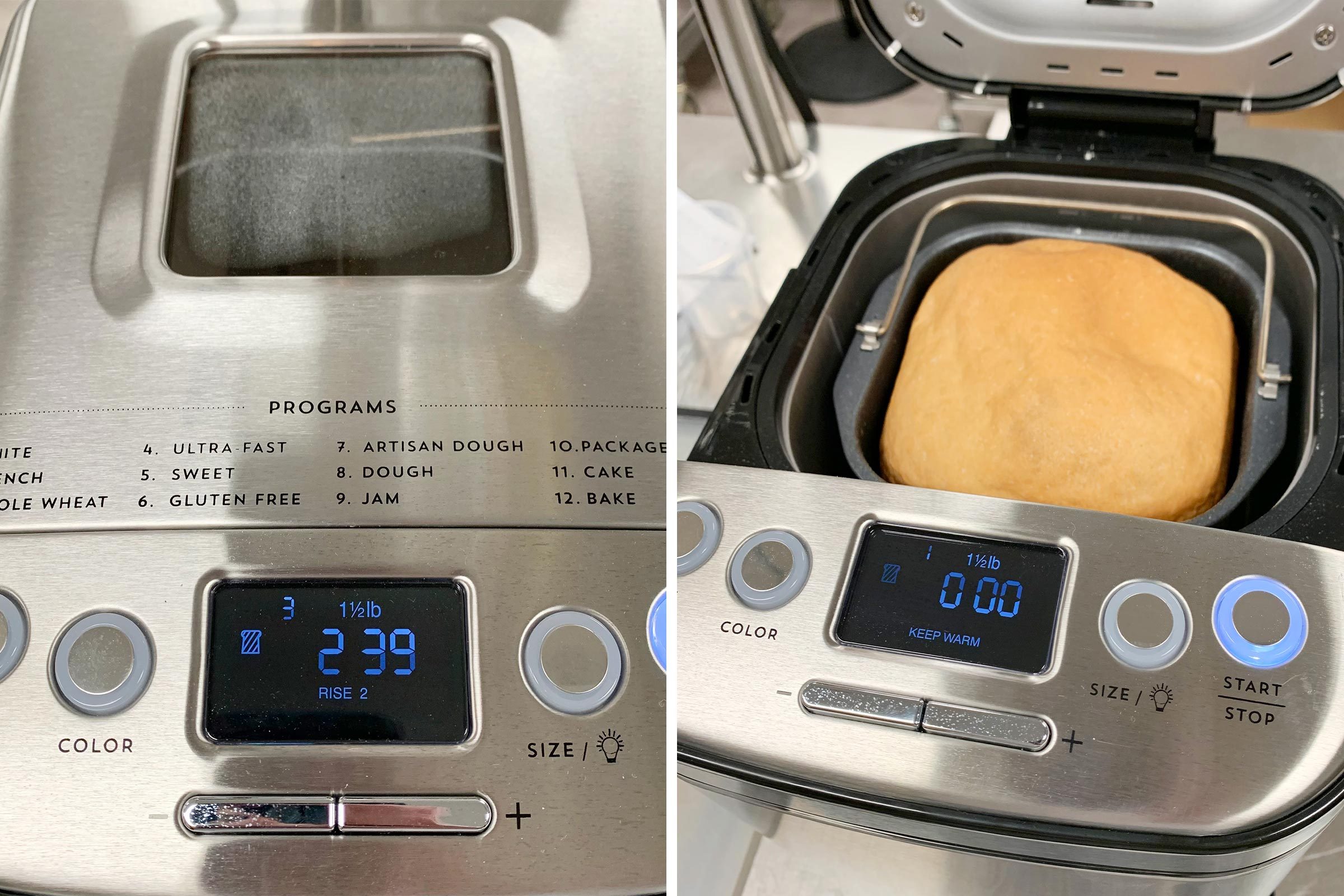 Toha23 Cuisinart Bread Maker Display Pan Taste Of Home Test Kitchen Jvedit