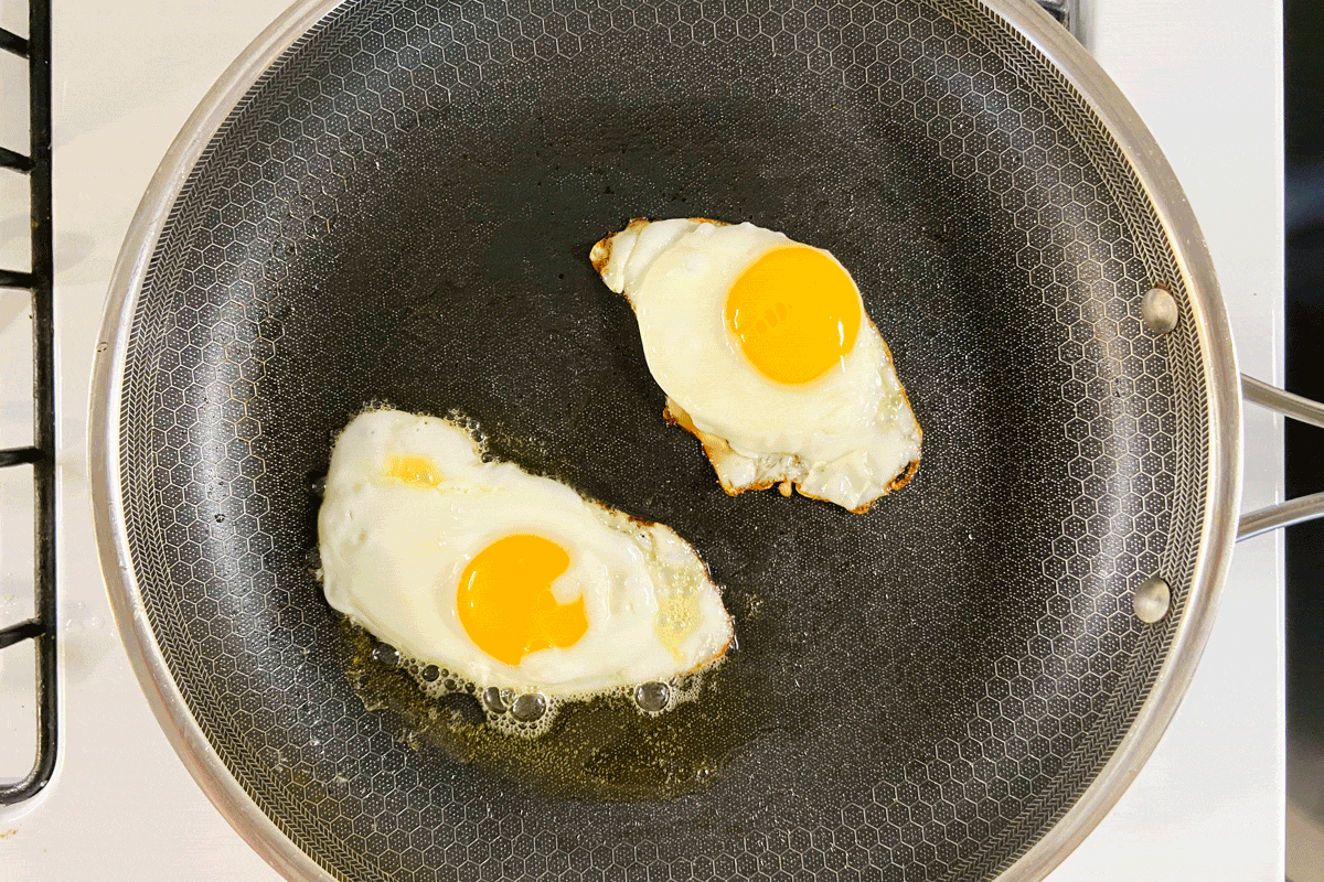 Hexclad Hybrid Nonstick Frying Pan