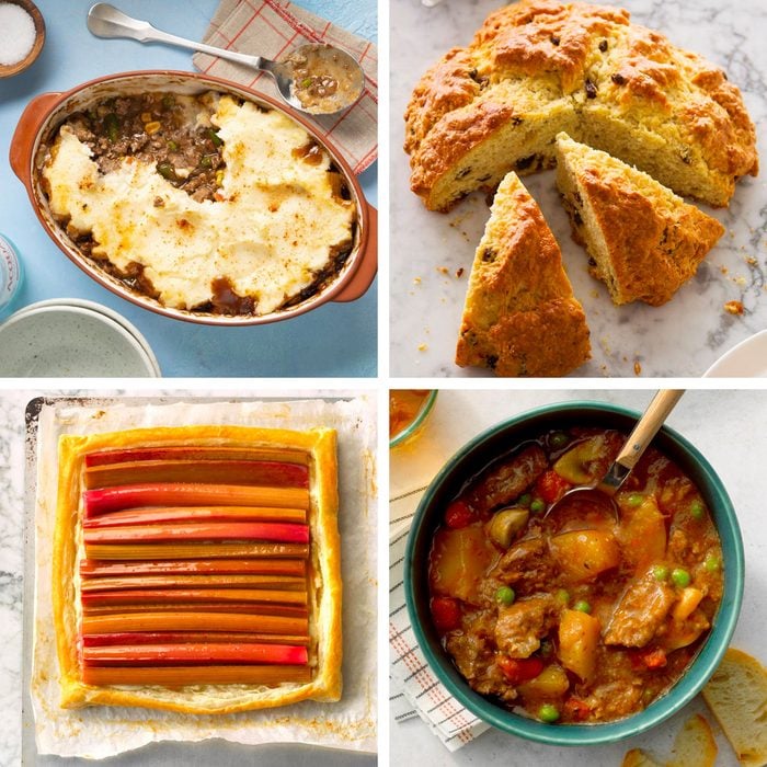 Grid of 4 food items