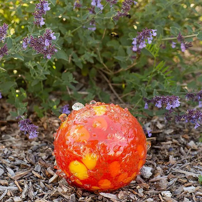 Bee Drinking Garden Ball
