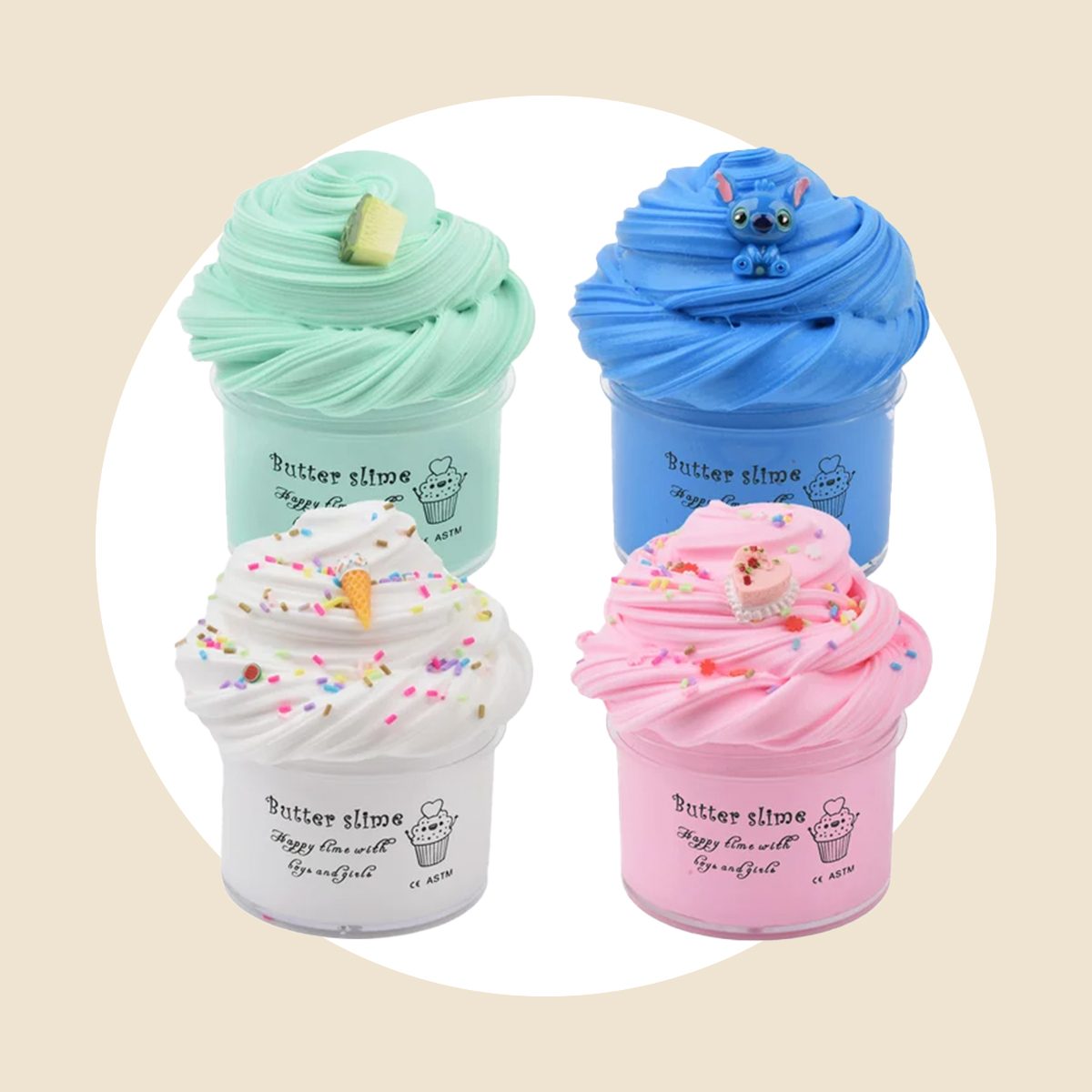 Pastel Butter Slime